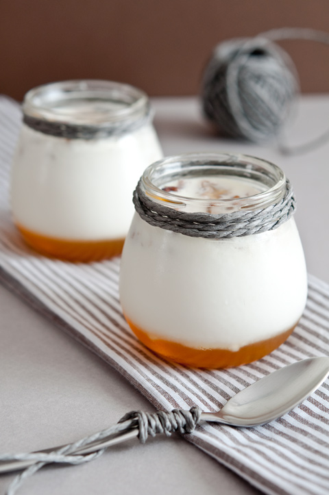 yogur casero con miel receta