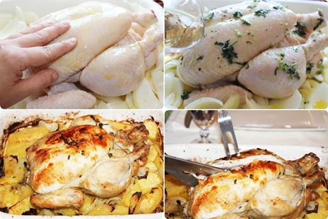 Receta De Pollo Al Horno Con Patatas