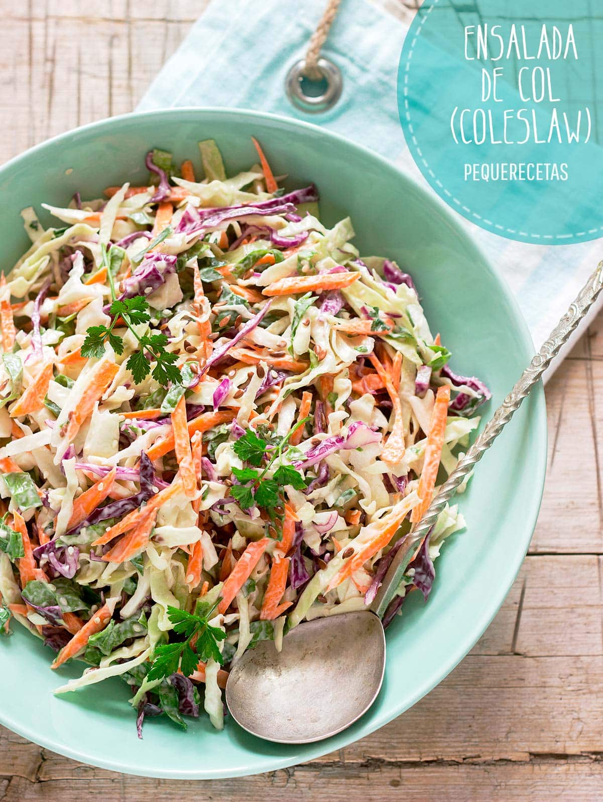 Coleslaw Receta Ensalada De Col