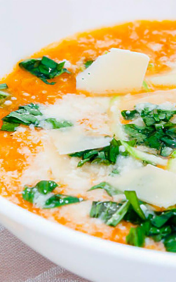 Sopa De Tomate Casera