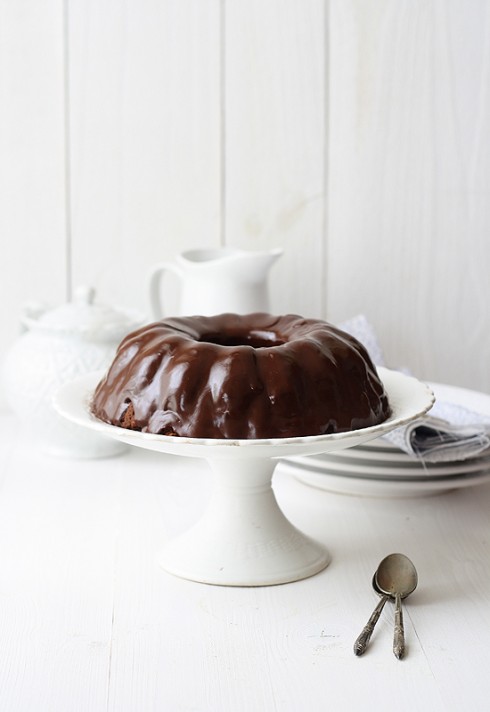 Bizcocho de patata y chocolate