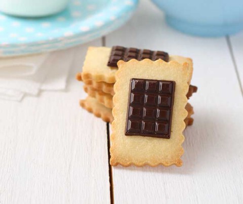 galletas de mantequilla y chocolate Petit Ecolier receta