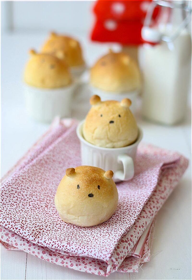 bollitos de pan para niños