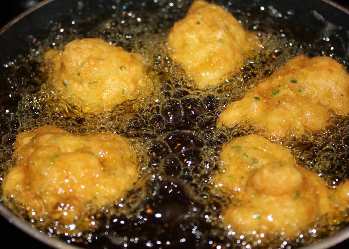 fry fritters -