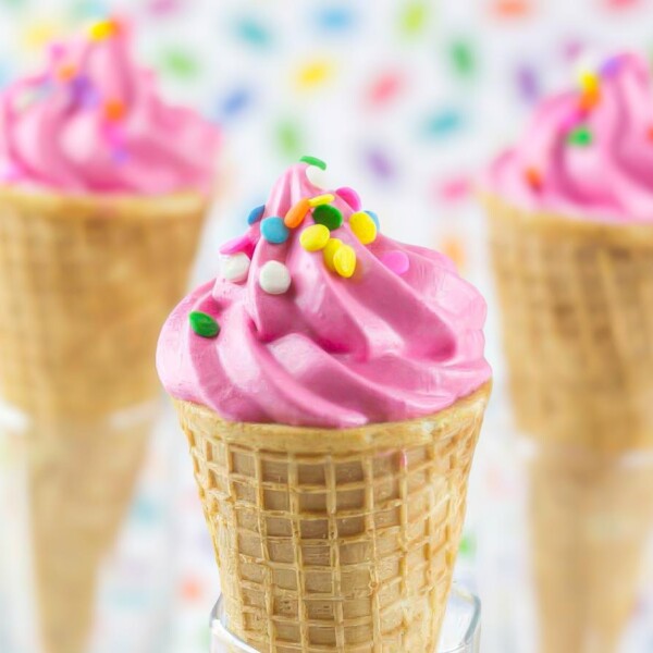 nubes caseras de fresa