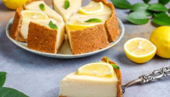 tarta de limon sin horno