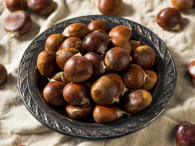 castanas Cómo asar castañas al horno castanas Cómo asar castañas al horno