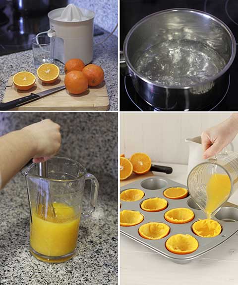 Como Hacer Gelatina De Naranja