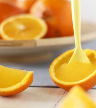 gelatina de naranja receta