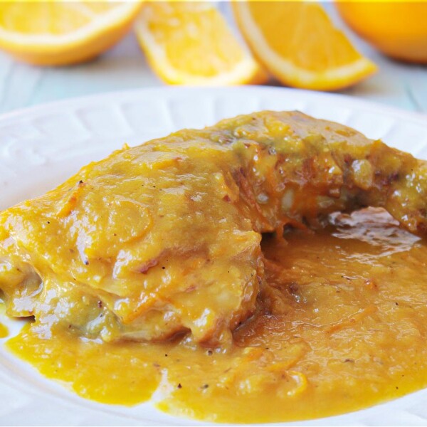 pollo a la naranja casero