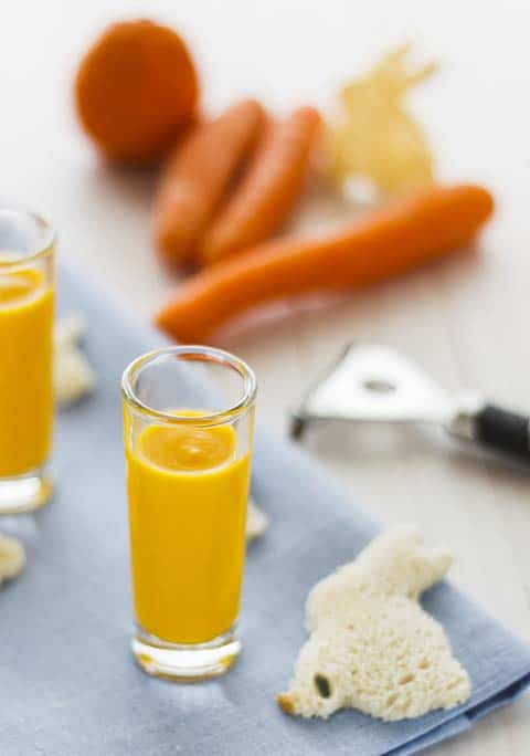 Crema de zanahoria y naranja 2 -