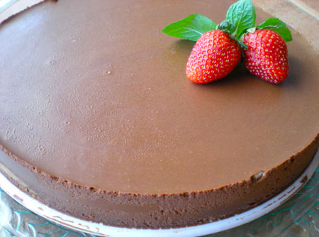 tarta de chocolate facil