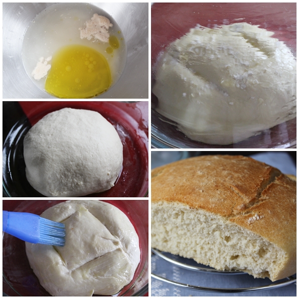 Pan en cazuela receta