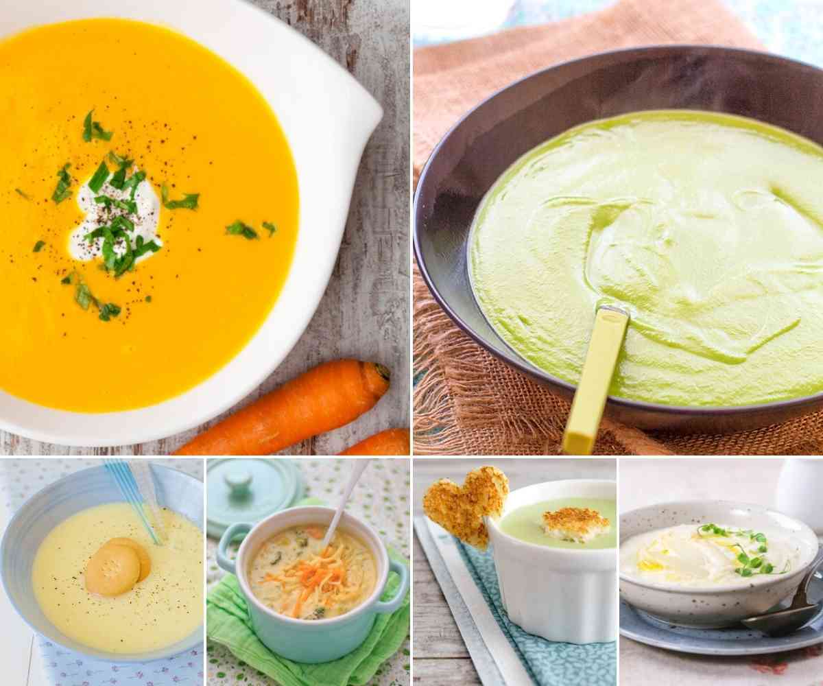 20 recetas de crema de verduras (fáciles y saludables) - PequeRecetas