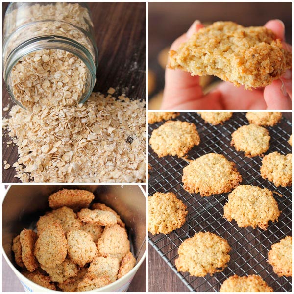 Receta Galletas de Avena