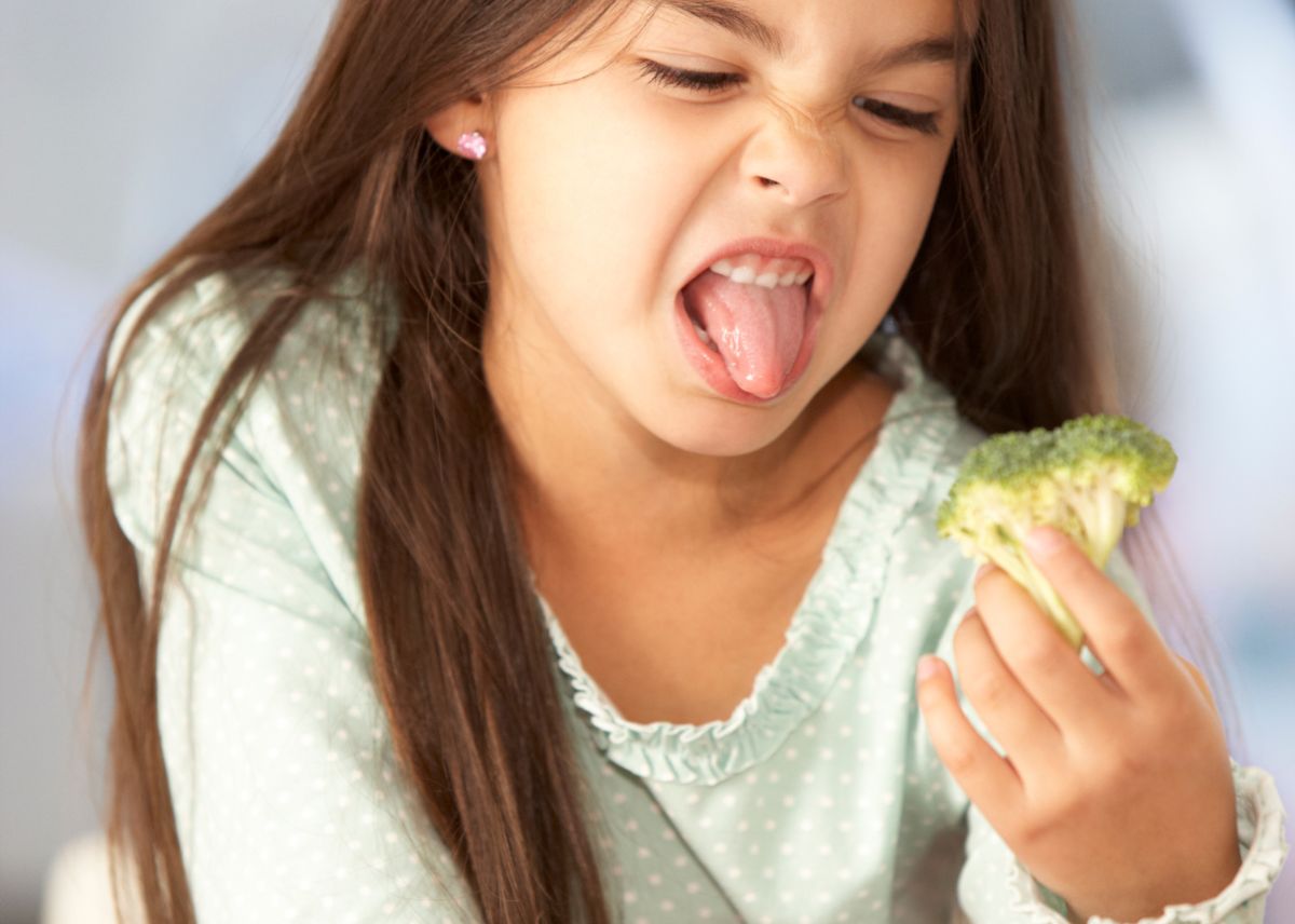 rechazo a comer verdura o fruta