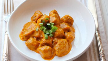 ternera en salsa de verduras