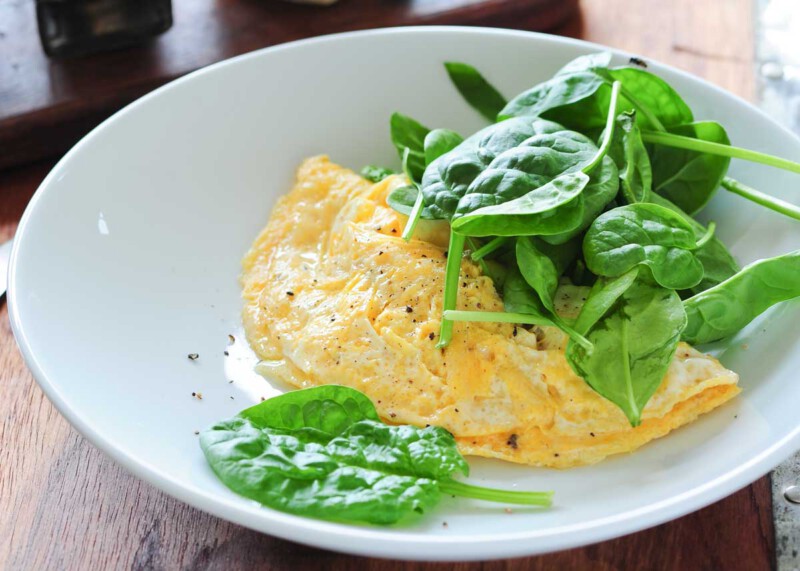 tortilla francesa receta