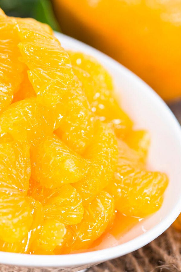 mandarinas en almibar receta