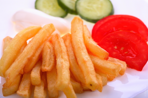 patatas fritas perfectas