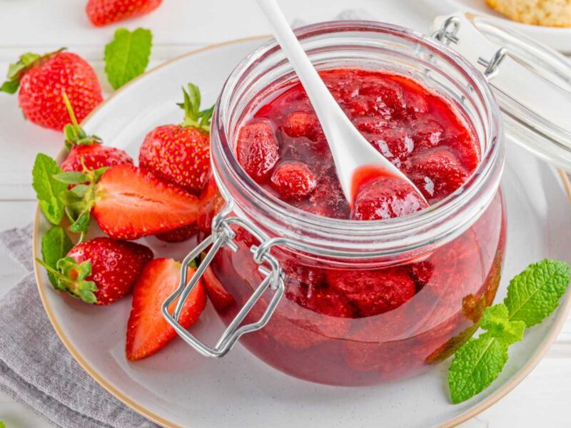 mermelada de fresa tradicional