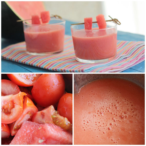 Gazpacho sandia pasos