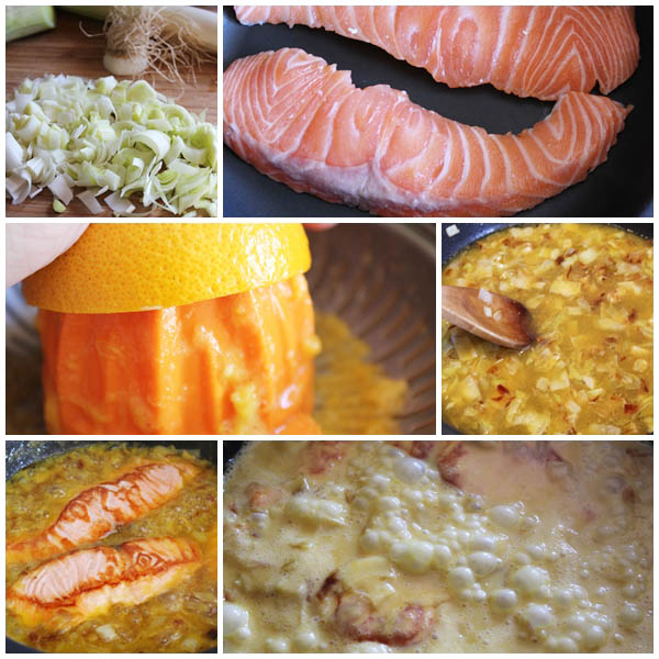 receta de salmon a la naranja