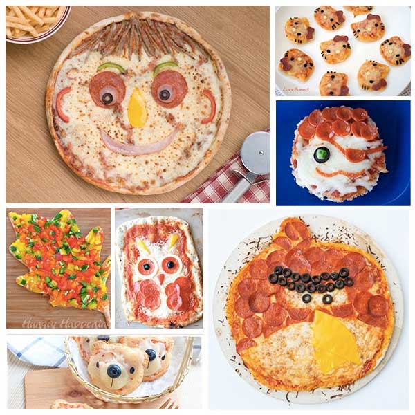 pizzas para niños recetas