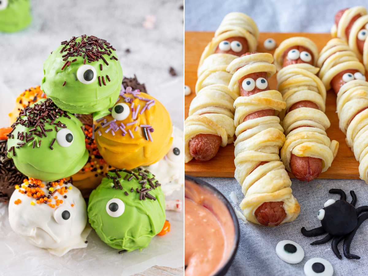 10 recetas para niños monstruosas y muy divertidas para Halloween