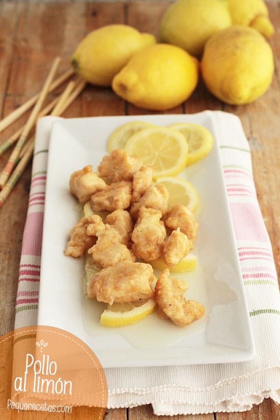 Pollo al limón receta