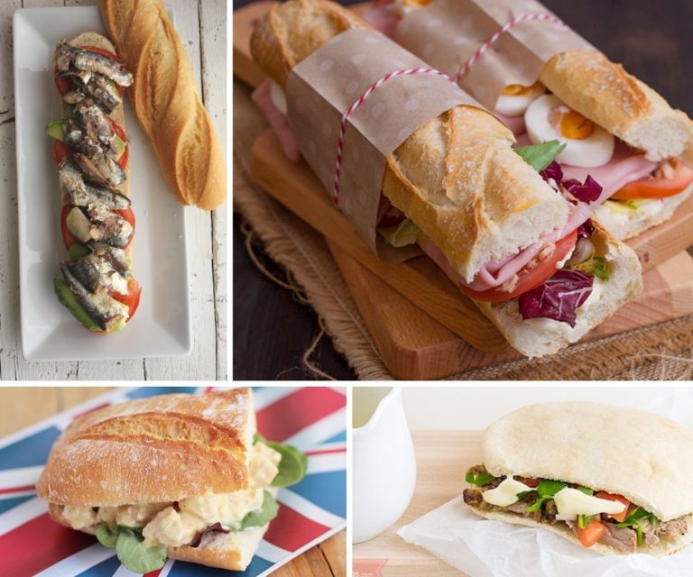 bocadillos saludables receta
