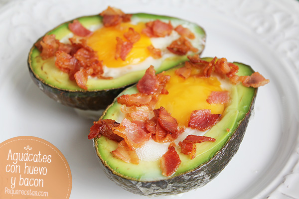 Receta De Aguacates Rellenos De Huevo Y Bacon