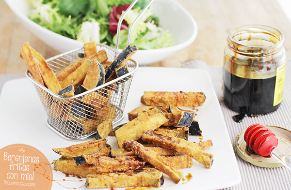 Berenjenas Fritas Con Miel De Caña