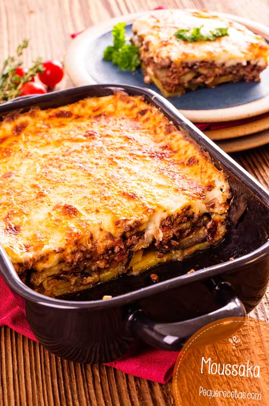 moussaka de berenjenas griego