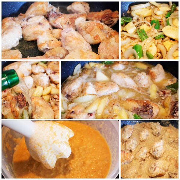 como hacer pollo a la sidra con manzana