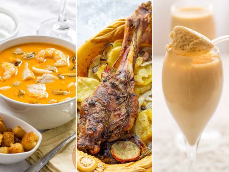 menús de Navidad tradicionales