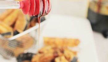 Berenjenas fritas con miel