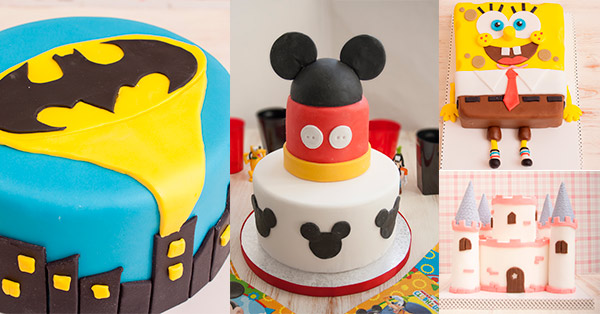 10 recetas de TARTAS FONDANT fáciles para cumpleaños | PequeRecetas