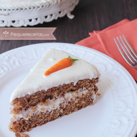 Recetas dulces: tarta de zanahorias