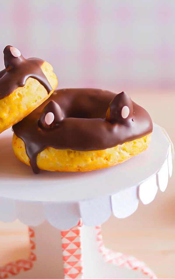 Donuts De Calabaza Con Chocolate Receta
