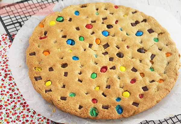 Galleta Gigante Con Chips De Chocolate 1 - Cookie Cake (Tarta De Cookies Gigante Para Una Fiesta De Cumpleaños)