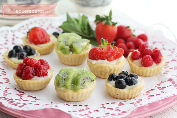 Tartaletas Rellenas De Frutas