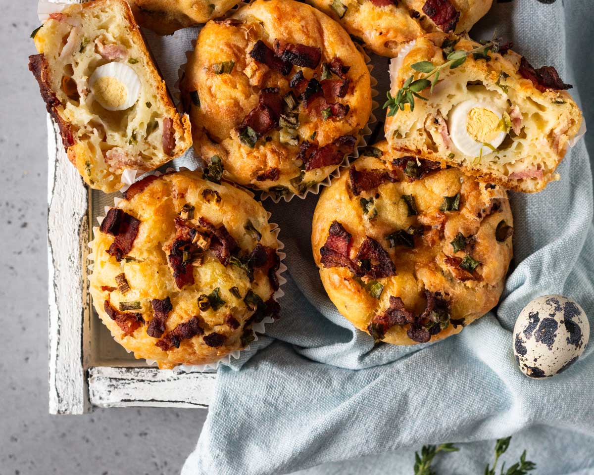 Muffins salados (3 recetas fáciles para una cena original) PequeRecetas