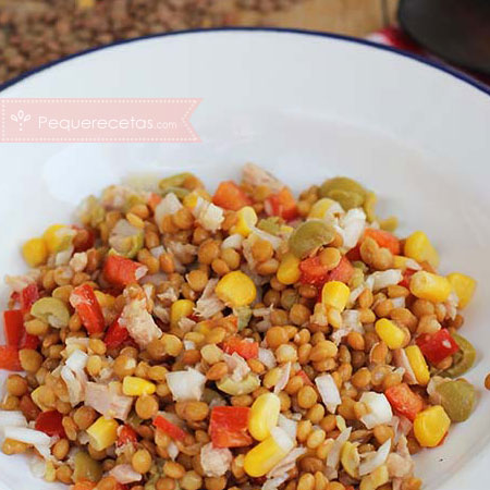 Recetas sanas: ensalada de lentejas