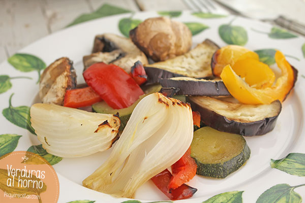 Verduras al horno