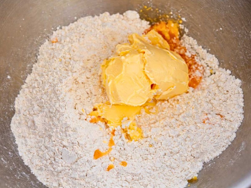 ingredientes masa de tartaletas de manzana