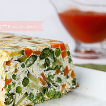 Recetas sanas: pastel de verduras