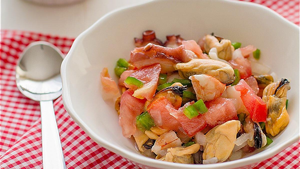 salpicón de marisco receta