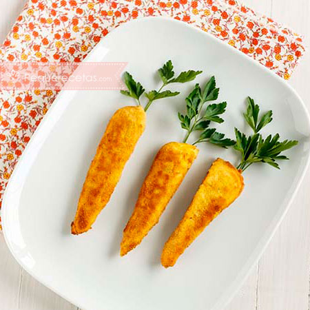 Recetas con zanahoria: croquetas de zanahoria