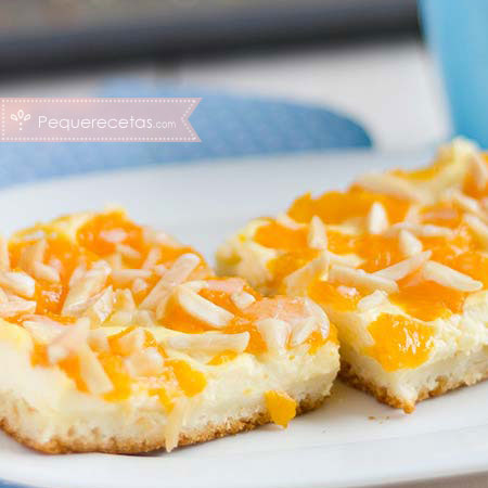 Bizcocho de frutas: de mandarinas